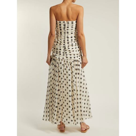 ❤️Zimmermann Resort Linen Polka Dot Maxi Dress❤️ - Picture 2 of 2
